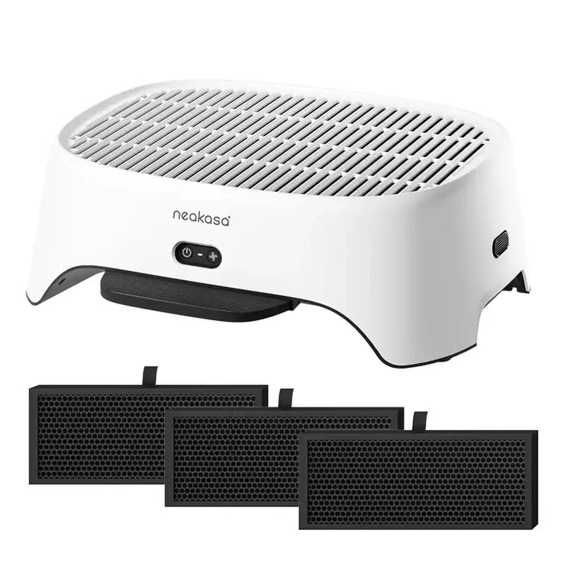 Neakasa Airstep Pet Air Purifier with Three Modes for Odor, Dust, and Pet Hair Control, Compatible with M1 Plus, M1 Lite, and Various Litter Boxes