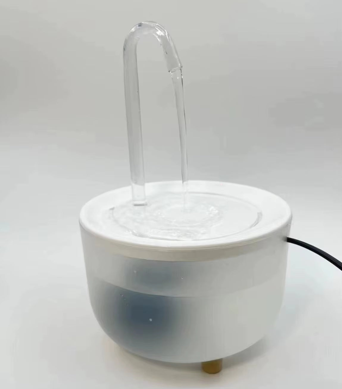 Automatic USB Electric Cat Water Fountain with Mute Operation and 1200ml Recirculating Filter System