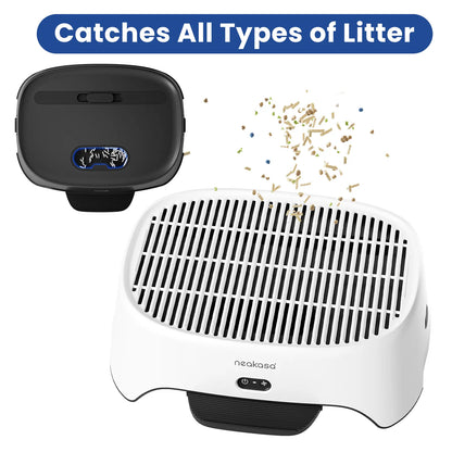 Neakasa Airstep Pet Air Purifier with Three Modes for Odor, Dust, and Pet Hair Control, Compatible with M1 Plus, M1 Lite, and Various Litter Boxes